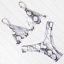 Load image into Gallery viewer, OMKAGI Bikini Micro Swimwear Women Leopard High Cut Swimming Bathing Suit Biquini Set Sexy Swimsuit Femme Brazilian Bikini 2020