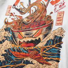 Load image into Gallery viewer, Japanese Harajuku T-Shirt Men 2020 Summer Hip Hop T Shirts Noodle Ship Cartoon Streetwear Tshirts Short Sleeve Casual Top Cotton