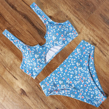 Load image into Gallery viewer, High Waist Bikini 2020 Leopard Bikini Women Push Up Swimsuit Women Printed Swimwear Tie Dye Biquini Summer Swim Beachwear
