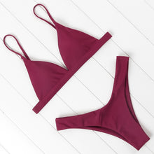 Load image into Gallery viewer, OMKAGI Sexy Bikini 2020 Swimwear Women Biquini Push Up Bikini Set Swimming Swimsuit Bathing Suit Beachwear Maillot De Bain Femme
