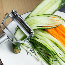 Load image into Gallery viewer, Stainless Steel Multi-function Vegetable Peeler&ampJulienne Cutter Julienne Peeler Potato Carrot Grater Kitchen Tool