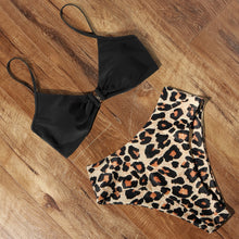 Load image into Gallery viewer, High Waist Bikini 2020 Leopard Bikini Women Push Up Swimsuit Women Printed Swimwear Tie Dye Biquini Summer Swim Beachwear