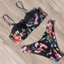 Load image into Gallery viewer, RUUHEE Bikini Swimwear Women Swimsuit 2020 Leopard Brazilian Bikini Set Push Up Bathing Suit Female Summer Beach Wear Biquini