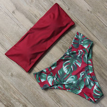 Load image into Gallery viewer, RUUHEE Bandage Bikini Swimwear Women Swimsuit High Waist Bikini Set 2020 Bathing Suit Push Up Maillot De Bain Femme Beachwear