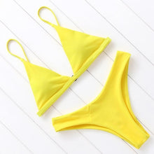 Load image into Gallery viewer, OMKAGI Sexy Bikini 2020 Swimwear Women Biquini Push Up Bikini Set Swimming Swimsuit Bathing Suit Beachwear Maillot De Bain Femme