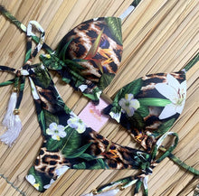 Load image into Gallery viewer, Plaid Bikini Swimwear Women 2020 Swimsuit Female Bikini Set Knot Push Up Bathing Suit Brazilian Biquini Swim Wear