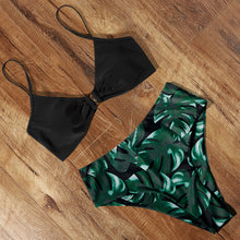 Load image into Gallery viewer, High Waist Bikini 2020 Leopard Bikini Women Push Up Swimsuit Women Printed Swimwear Tie Dye Biquini Summer Swim Beachwear