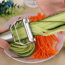 Load image into Gallery viewer, Stainless Steel Multi-function Vegetable Peeler&ampJulienne Cutter Julienne Peeler Potato Carrot Grater Kitchen Tool