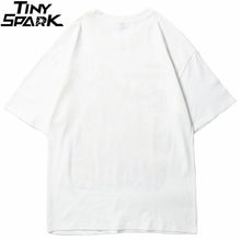 Load image into Gallery viewer, Japanese Harajuku T-Shirt Men 2020 Summer Hip Hop T Shirts Noodle Ship Cartoon Streetwear Tshirts Short Sleeve Casual Top Cotton