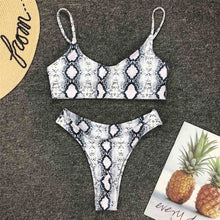Load image into Gallery viewer, 13 Colors 2020 Sexy Leopard Bikini Women Swimwear Female Swimsuit Two-pieces Bikini set Brazilian Bather Bathing Suit Swim V871