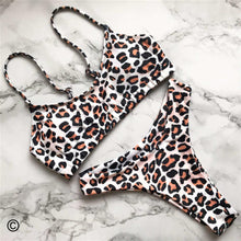 Load image into Gallery viewer, 13 Colors 2020 Sexy Leopard Bikini Women Swimwear Female Swimsuit Two-pieces Bikini set Brazilian Bather Bathing Suit Swim V871