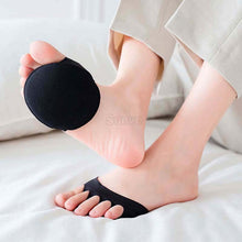 Load image into Gallery viewer, Five Toes Forefoot Pads for Women High Heels Half Insoles Calluses Corns Foot Pain Care Absorbs Shock Socks Toe Pad Inserts
