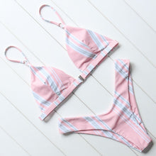 Load image into Gallery viewer, Micro Mini Bikini 2020 Swimwear Women Halter Push Up Bikini Set Padded Bra Sexy Swimsuit Hot Bandage Swim Suit Brazilian Biquini
