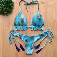 Load image into Gallery viewer, Bikini Women's Swimsuit 2020 New Swimwear Female Sexy Bikinis Set Push up Swimming for Bathing Suit Women Swimsuits
