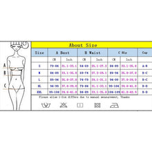 Load image into Gallery viewer, Large Size Swimsuit 2020 Sexy Women High Waist Bikini Swimwear Female Bandage Bikini Set Biquini Bathing Suit Women
