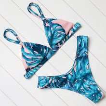 Load image into Gallery viewer, Micro Mini Bikini 2020 Swimwear Women Halter Push Up Bikini Set Padded Bra Sexy Swimsuit Hot Bandage Swim Suit Brazilian Biquini
