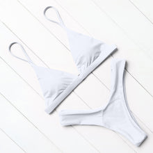Load image into Gallery viewer, OMKAGI Sexy Bikini 2020 Swimwear Women Biquini Push Up Bikini Set Swimming Swimsuit Bathing Suit Beachwear Maillot De Bain Femme
