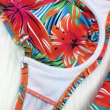 Load image into Gallery viewer, Large Size Swimsuit 2020 Sexy Women High Waist Bikini Swimwear Female Bandage Bikini Set Biquini Bathing Suit Women
