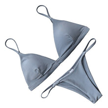 Load image into Gallery viewer, OMKAGI Sexy Bikini 2019 Swimsuit Swimwear Women Biquini Push Up Bikini Set Swimming Bathing Suit Beachwear Maillot De Bain Femme
