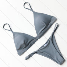 Load image into Gallery viewer, OMKAGI Sexy Bikini 2019 Swimsuit Swimwear Women Biquini Push Up Bikini Set Swimming Bathing Suit Beachwear Maillot De Bain Femme
