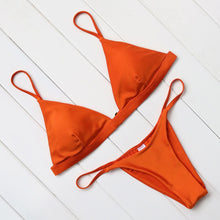 Load image into Gallery viewer, OMKAGI Sexy Bikini 2019 Swimsuit Swimwear Women Biquini Push Up Bikini Set Swimming Bathing Suit Beachwear Maillot De Bain Femme
