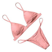 Load image into Gallery viewer, OMKAGI Sexy Bikini 2019 Swimsuit Swimwear Women Biquini Push Up Bikini Set Swimming Bathing Suit Beachwear Maillot De Bain Femme
