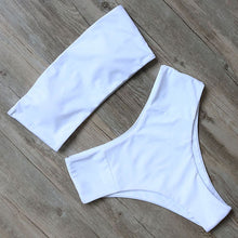 Load image into Gallery viewer, RUUHEE Bandage Bikini Swimwear Women Swimsuit High Waist Bikini Set 2020 Bathing Suit Push Up Maillot De Bain Femme Beachwear

