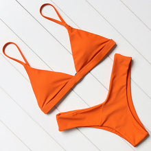 Load image into Gallery viewer, OMKAGI Sexy Bikini 2020 Swimwear Women Biquini Push Up Bikini Set Swimming Swimsuit Bathing Suit Beachwear Maillot De Bain Femme
