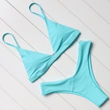 Load image into Gallery viewer, OMKAGI Sexy Bikini 2020 Swimwear Women Biquini Push Up Bikini Set Swimming Swimsuit Bathing Suit Beachwear Maillot De Bain Femme
