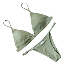 Load image into Gallery viewer, OMKAGI Sexy Bikini 2019 Swimsuit Swimwear Women Biquini Push Up Bikini Set Swimming Bathing Suit Beachwear Maillot De Bain Femme
