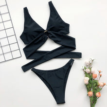 Load image into Gallery viewer, Push Up Bikini 2020 Sexy Bikini Set Women Swimwear Bathing Suit MicroSwimsuit Female Swimming Suit Bandage Swimsuit Thong Bikini
