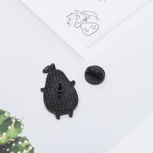 Load image into Gallery viewer, Avocado Enamel Pins Custom Fresh Fruit Brooches Bag Clothes Lapel Pin Cartoon Ghost Cat Pear Badge Funny Meme Jewelry Gift Kids
