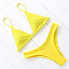 Load image into Gallery viewer, OMKAGI Sexy Bikini 2020 Swimwear Women Biquini Push Up Bikini Set Swimming Swimsuit Bathing Suit Beachwear Maillot De Bain Femme
