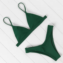 Load image into Gallery viewer, OMKAGI Sexy Bikini 2019 Swimsuit Swimwear Women Biquini Push Up Bikini Set Swimming Bathing Suit Beachwear Maillot De Bain Femme
