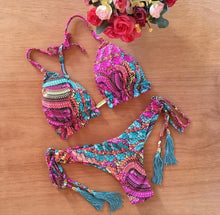 Load image into Gallery viewer, Bikini Women's Swimsuit 2020 New Swimwear Female Sexy Bikinis Set Push up Swimming for Bathing Suit Women Swimsuits

