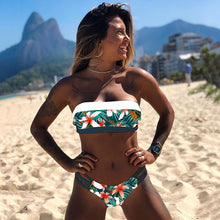 Load image into Gallery viewer, New Sexy Bikini Set Brazilian bikini 2020 swimwear women Bandeau swimsuit female Push up bathing suit Summer bathers biquini
