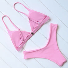 Load image into Gallery viewer, OMKAGI Sexy Bikini 2020 Swimwear Women Biquini Push Up Bikini Set Swimming Swimsuit Bathing Suit Beachwear Maillot De Bain Femme
