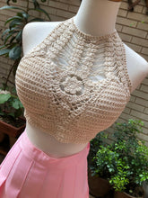 Load image into Gallery viewer, summer holiday beach camis lady sexy tassels crochet camisole women sexy tassels bikini camis female crochet halter bikini tops
